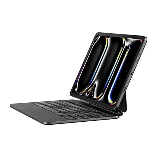 WIWU Magic Keyboard Pro MK-002 for iPad Air 13'' & iPad 12.9'' (2024 & 2025) - Arabic+English