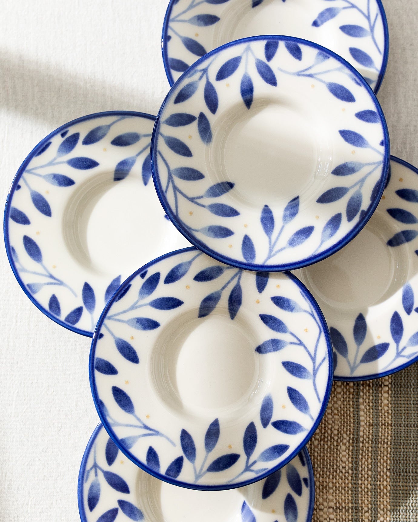 Luxe Bifurquer 6-piece Tea Glass Saucer Set - Madame Coco JO