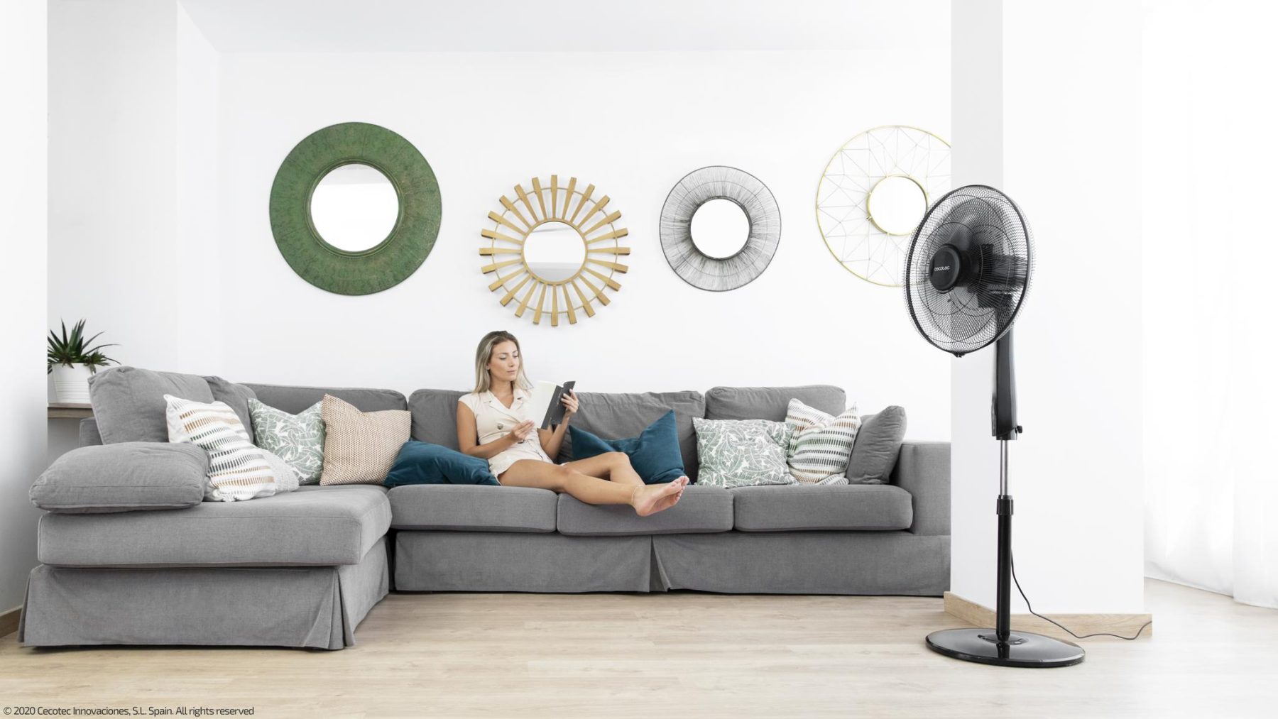 Cecotec EnergySilence 620 MaxFlow Smart Pedestal Fan 70W 45cm