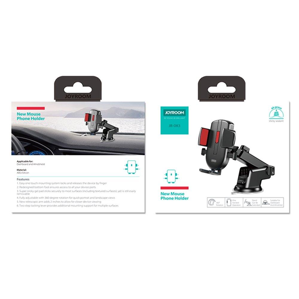 Joyroom Car Phone Holder with Telescopic Arm