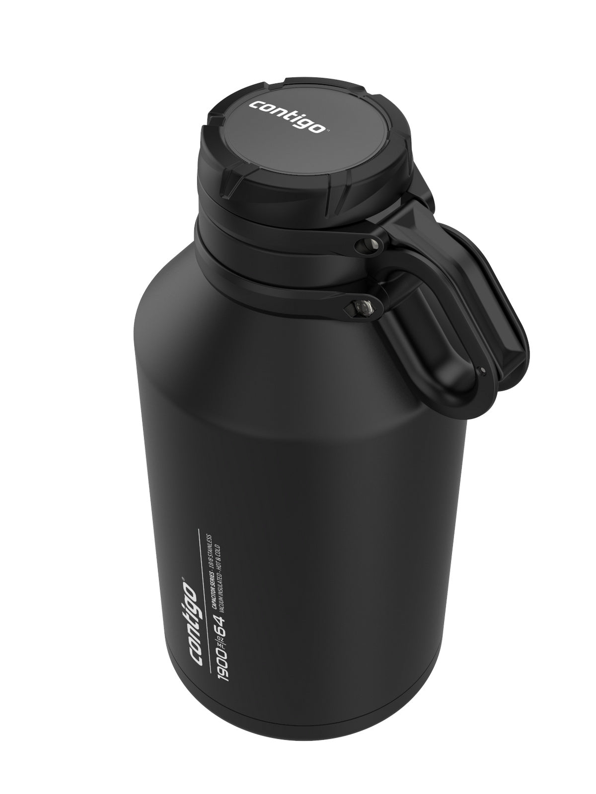 Contigo Premium Outdoor Grand Stainless Steel Water Bottles 1900 ml - Black