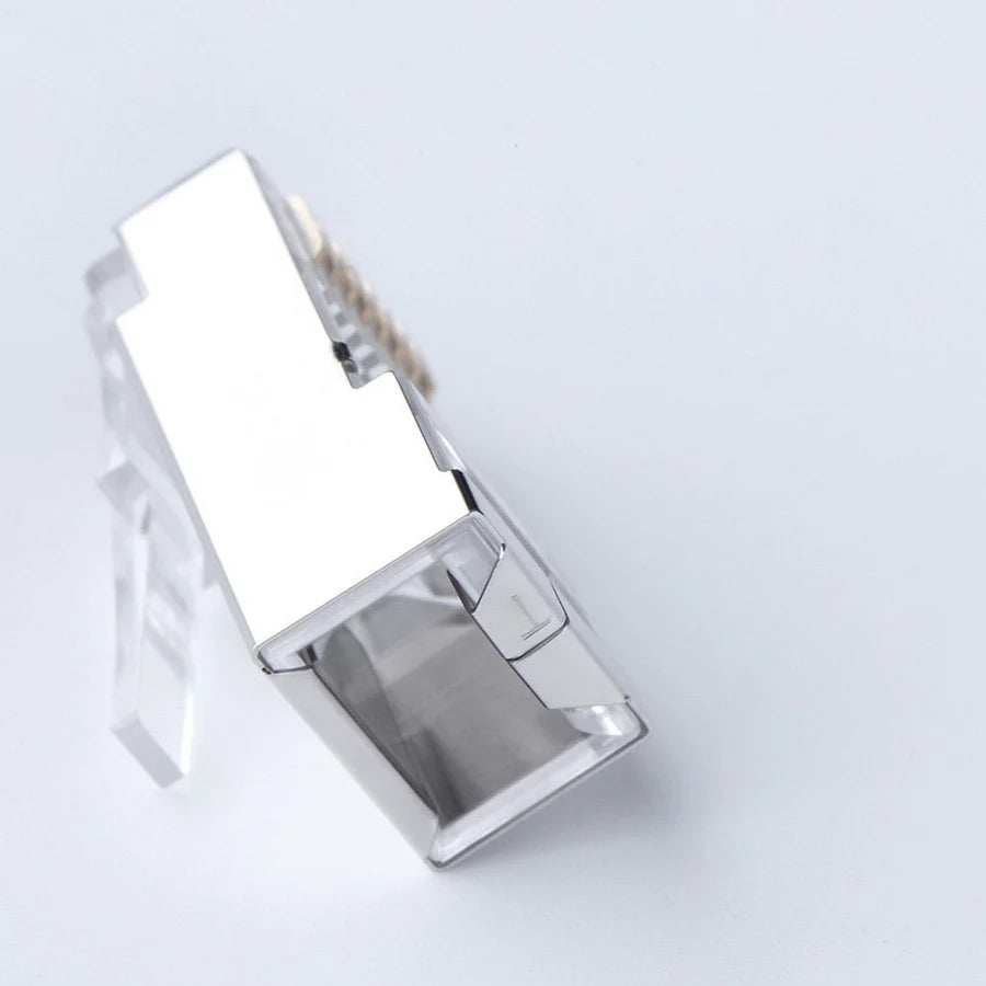 UGREEN رؤوس RJ45 محمية Cat6 - كيس 50 قطعة (موديل 50247)
