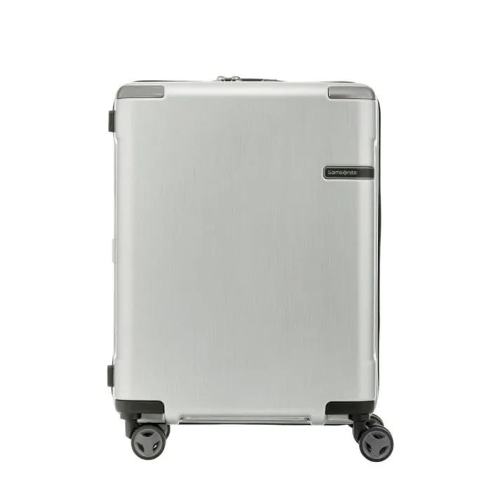 شنطة Samsonite Evoa Spinner 81 سم قابلة للتوسيع – فضي م brushed