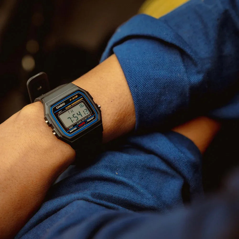 Casio F91W-1 Classic Resin Strap Digital Sport Watch