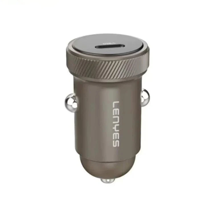 Lenyes CA56 Mini PD 30W Car Charger – Compact Fast Charging