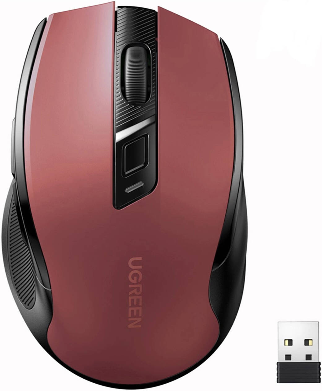 UGREEN Wireless Mouse, Dual Mode, Ergonomic, 4000 DPI