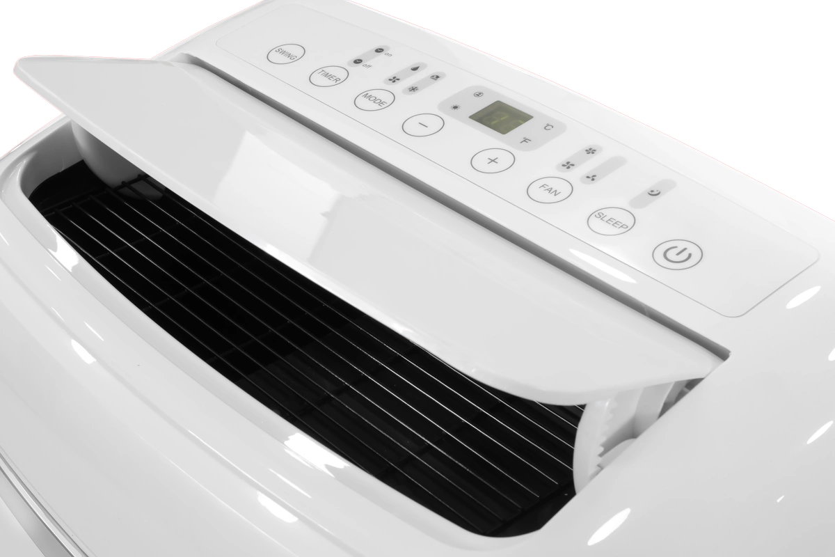 مكيف أطلس المتنقل 1 طن أبيض - تبريد قوي وسهل النقل