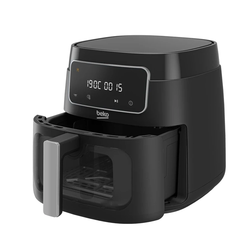 مقلاة هوائية بيكو 7.6 لتر بقوة 1750 واط مع 9 برامج - أسود
