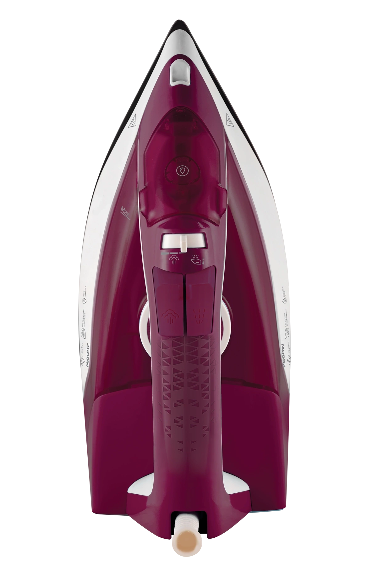 مكواة بخار بيكو 2600 واط – بنفسجي | مانعة للتسرب وتنظيف ذاتي