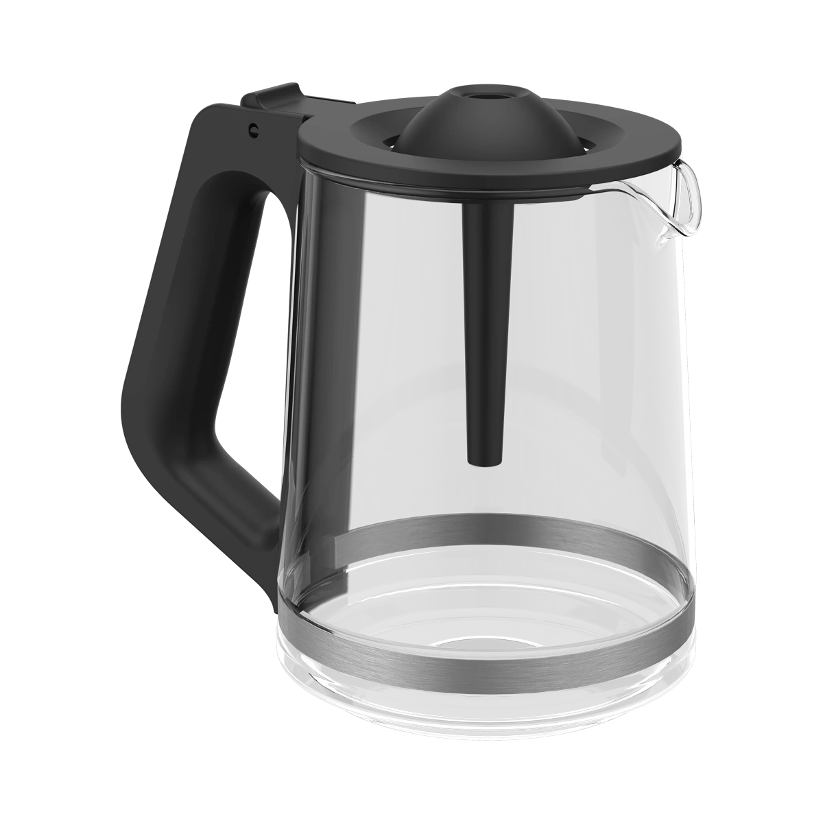 ماكينة صنع القهوة الأمريكية بيكو 1000 واط، 10 أكواب، إبريق زجاجي