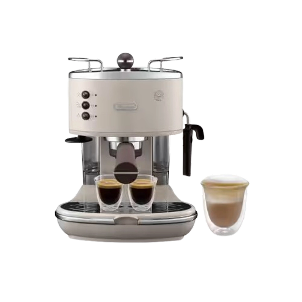 ماكينة صنع الإسبريسو من ديلونجي بقوة ضغط 15 بار وسعة 1.4 لتر وقوة 1100 واط