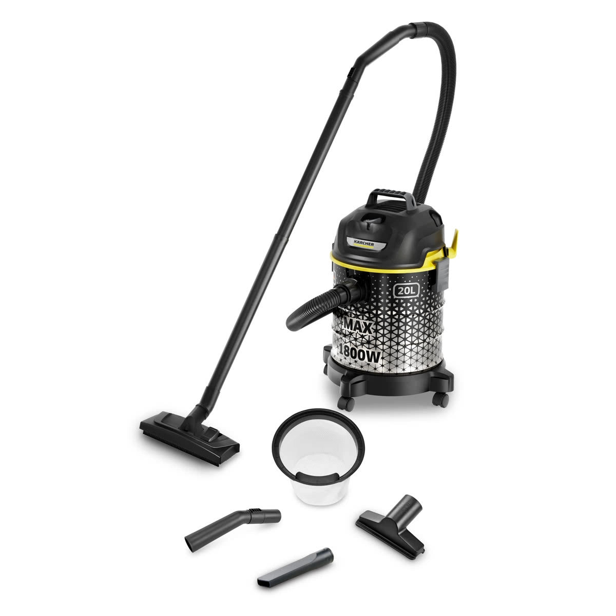 Karcher 1800W Barrel Vacuum with Blower – 20L Capacity