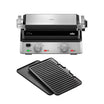 Braun MultiGrill 7 Contact Grill 2000W 3 Cooking Positions 230°C Non-Stick Removable Plates – Black & Stainless Steel (CG7020)