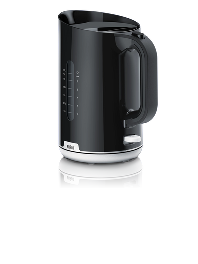Braun Breakfast 1 Electric Kettle 2200W 1.7L Fast Boil – Black (WK1100BK)