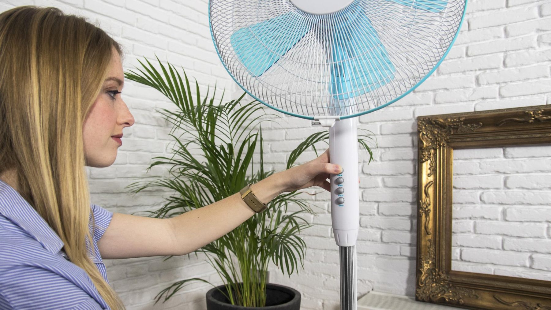 Cecotec EnergySilence 500 Pedestal Fan White 40W