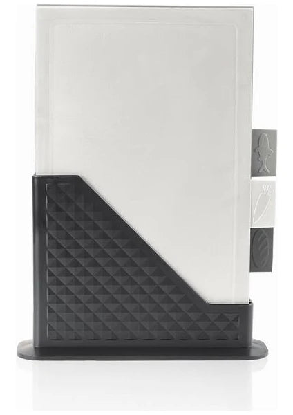 Madame Coco Rily 3-Piece Cutting Board Set - White/Gray