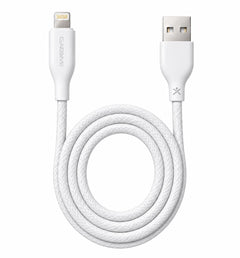 GAMBLIX Prime USB-A to Lightning Fast Charging Cable, 3A – White