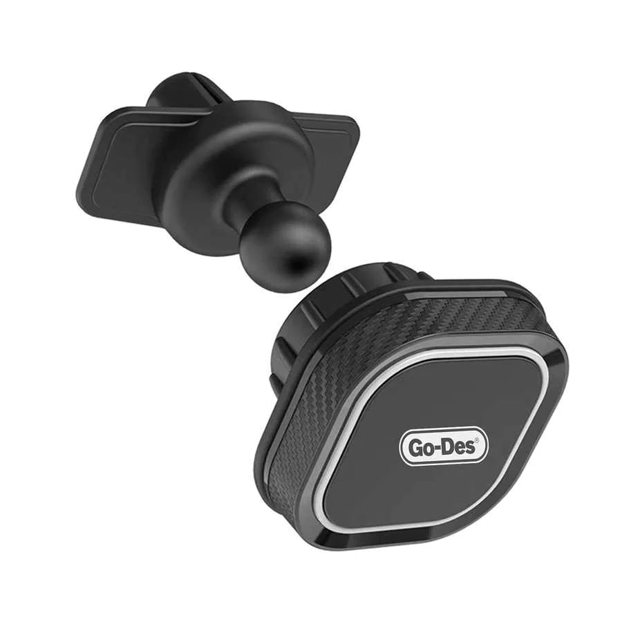 Go Des 2 in 1 Magnetic Car Holder - Black