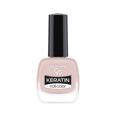Golden Rose Keratin Nail Color 10 – Elegant & Strengthening Polish