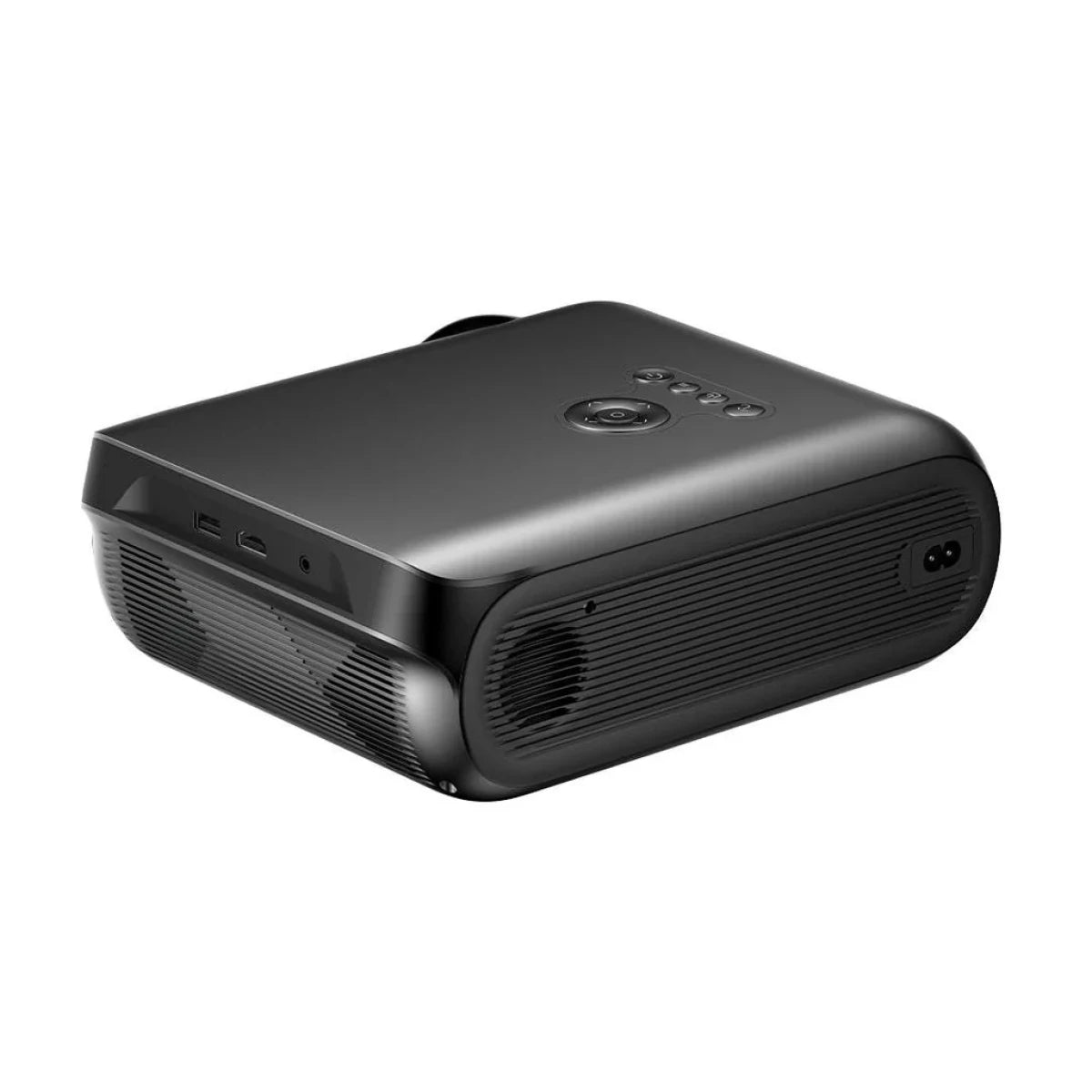 جهاز عرض ذكي HAVIT PJ209APlus - يدعم Google TV بدقة 1080 بكسل وسطوع 550 ANSI وشاشة 200 بوصة