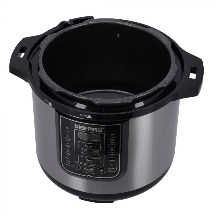 Geepas Digital Multi Cooker 12L Capacity 14 Cooking Programs