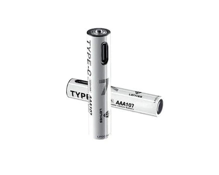 Lenyes AAA107 Rechargeable Batteries – White – High Performance