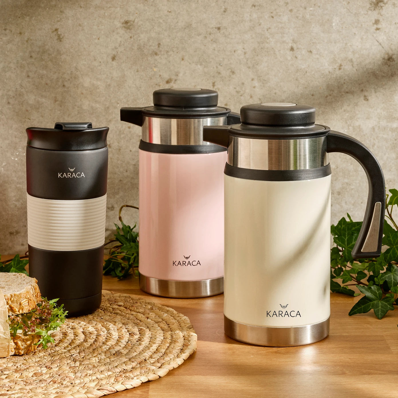 كاراجا زينيكس ترمس حراري أسود 430 مل أنيق وعملي