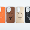 S26 Magnetic Ring Phone Case with Stand in multiple colors on white background