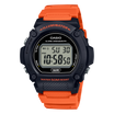 Casio Men's Digital Orange Resin Band Watch W-219H-4A