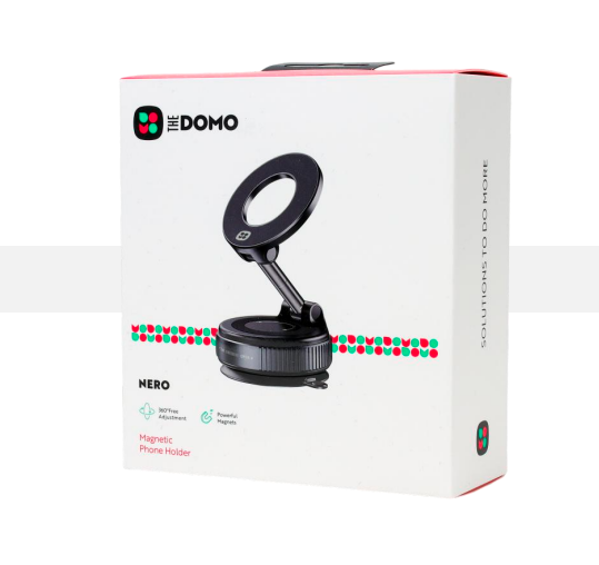 DOMO NERO Magnetic Phone Holder Black
