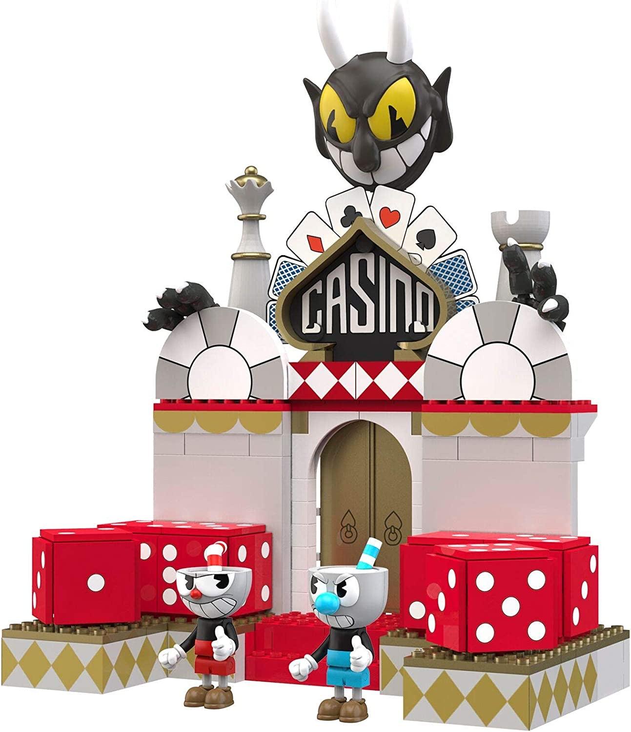 مجموعة بناء كبيرة من ألعاب McFarlane Toys Cuphead Chaotic Casino