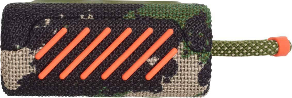 مكبر صوت JBL GO 3 اللاسلكي المحمول المقاوم للماء - Squad