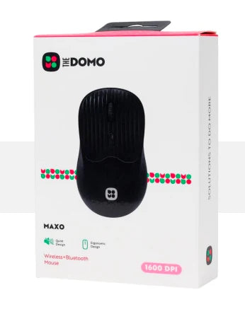 DOMO Bundle - PRESA 10in1 Safety Socket + MAXO Wireless Bluetooth Mouse