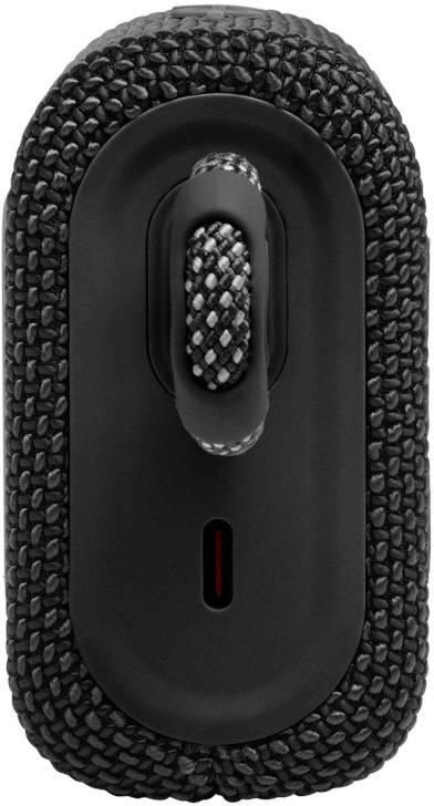 مكبر صوت JBL GO 3 اللاسلكي المحمول المقاوم للماء - أسود