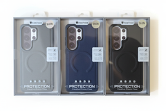 Panther Protection Creative Phone Cases - Gray, Navy Blue, and Black variants with camera lens protection