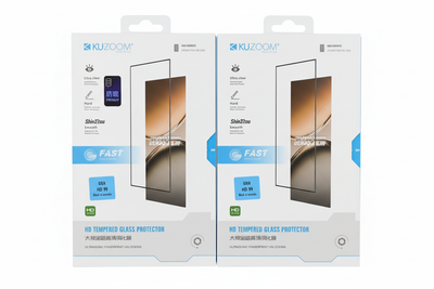 KUZOOM HD Tempered Glass Screen Protector for Samsung S25 Ultra and S26 Ultra with 9D Privacy and Ultra Clear Protection