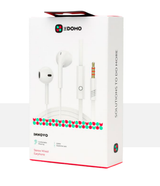 DOMO INNOVO Stereo Wired Earphones 3.5mm - White