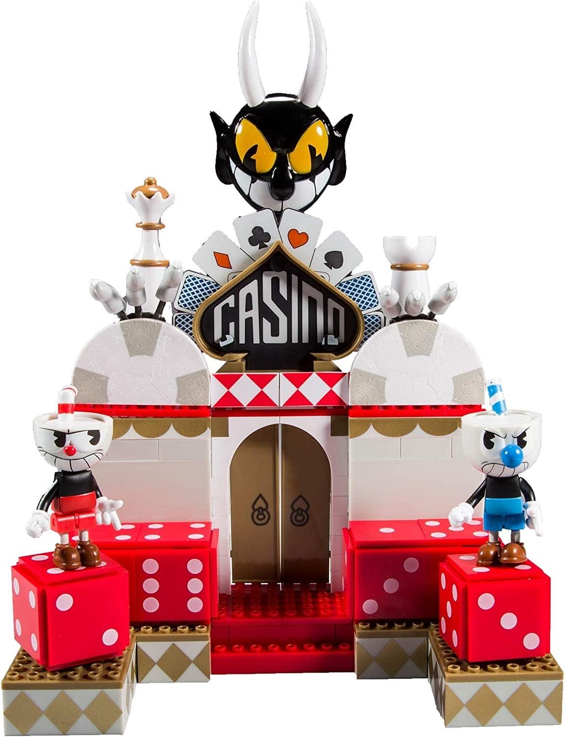 مجموعة بناء كبيرة من ألعاب McFarlane Toys Cuphead Chaotic Casino
