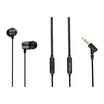 Aiwa ESTM-30 Wired In-Ear Headphones – 10mm Driver, Metal Housing, Mic & Remote, 3.5mm
