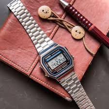 CASIO A168WA-1W MEN WATCH