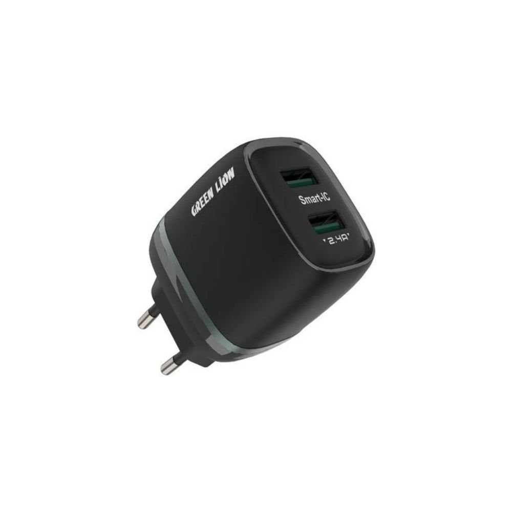 Green Lion 12W Dual USB Wall Charger + 1m Lightning Cable EU