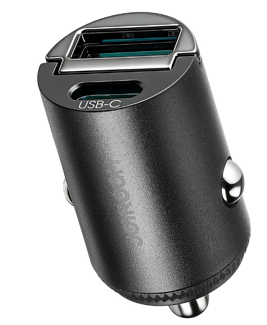 JOYROOM JR-CCN18 65W A+C Pull-Ring Style Mini Car Charger