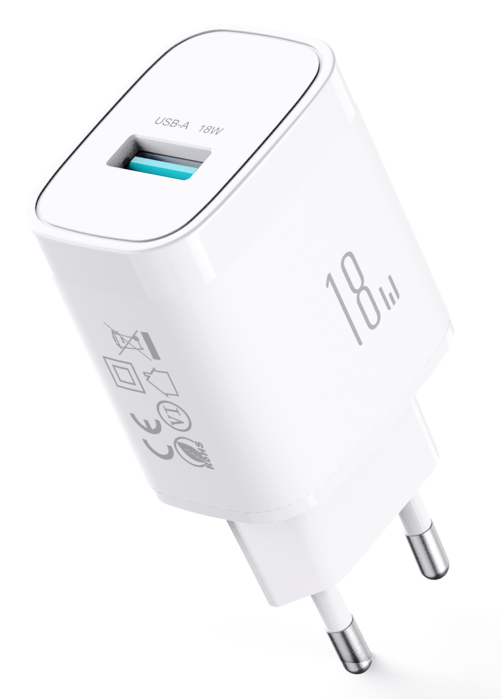 JOYROOM JR-TF4 18W Charger(EU)+A9 A to C 3A 1m