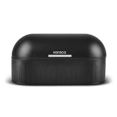 Aren XL Bread Box + Free Storage Container – Black