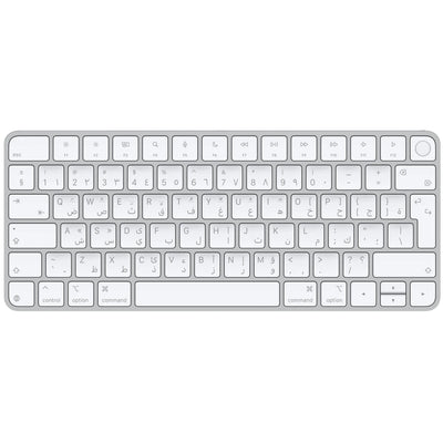 Apple Magic Keyboard 2024 (USB-C) with Touch ID | Arabic & English | No Numeric Keypad | Apple Silicon