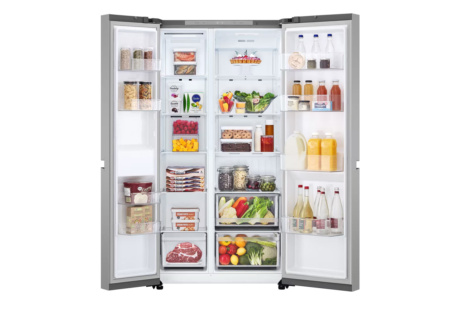 LG Side-by-Side Refrigerator 703L (GCB-287DVL)