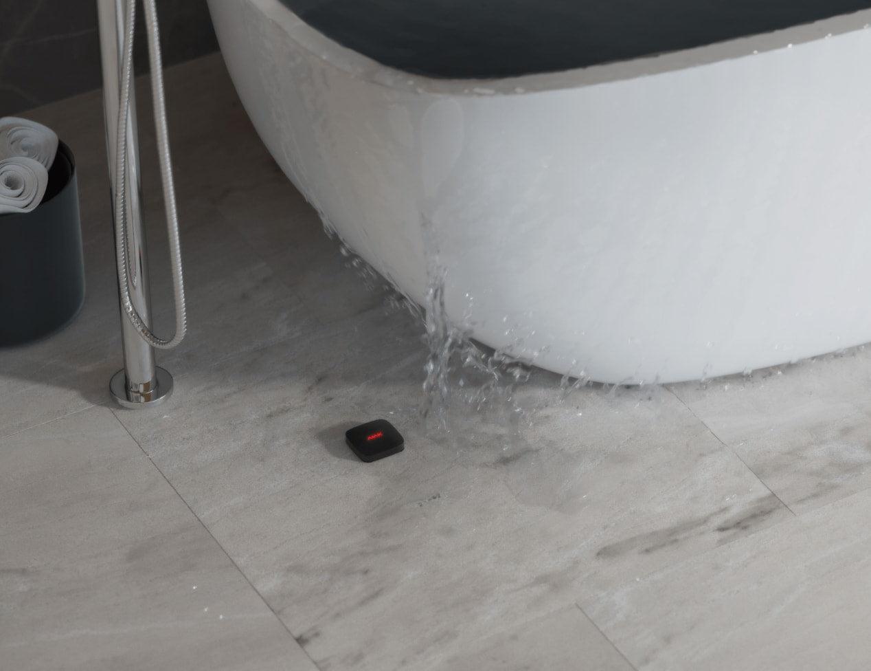 Ajax Leaksprotect Wireless addressable leak detector Black