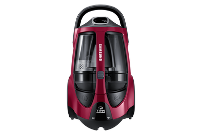 Samsung VCC885FH3P Bagless Vacuum Cleaner 2200W Merlot Purple — Front View