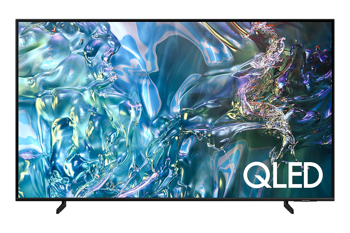 Samsung QA55Q60DAUXTW 55 inch QLED 4K Smart TV Black — Front View