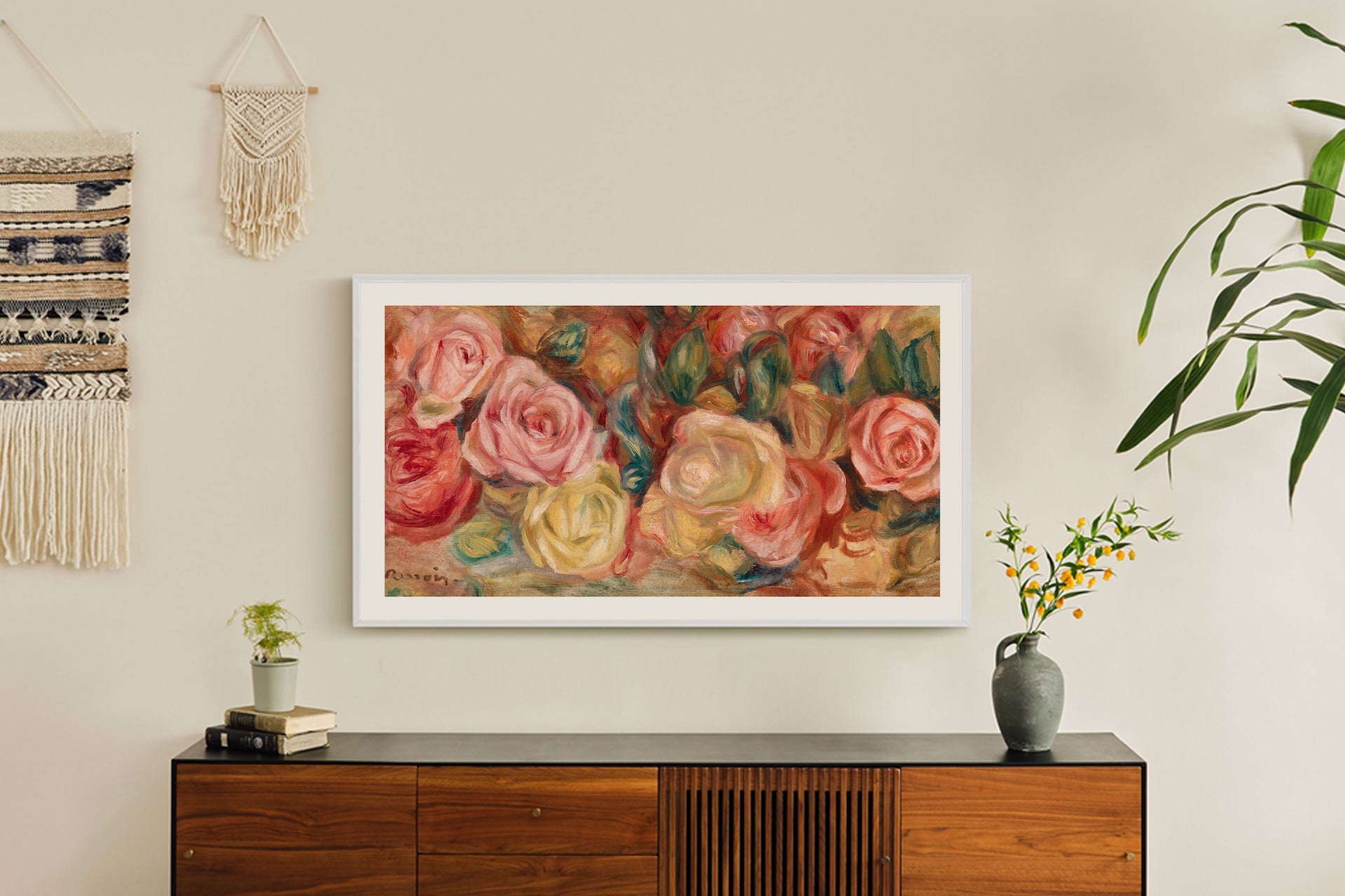 Samsung QA65LS03DAUXTW 65 inch The Frame QLED 4K Smart TV — Front View